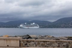 MS Nautica anchored in St. Tropez