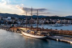 Sunset Departing Palma de Mallorca