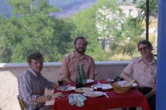 Lunch on Mt Vesuvius, June 1971