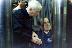 Former President Nixon &  ADM Rickover visit to USS Cinncinnatti